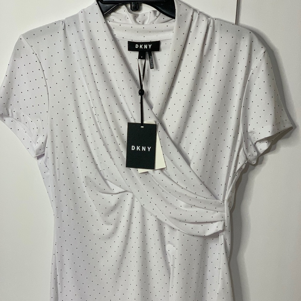 DKNY white women’s shirt